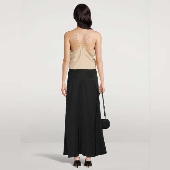 TOTÊME Draped Twill Slip Dress 38 (size US 6) - Picture 3 of 7